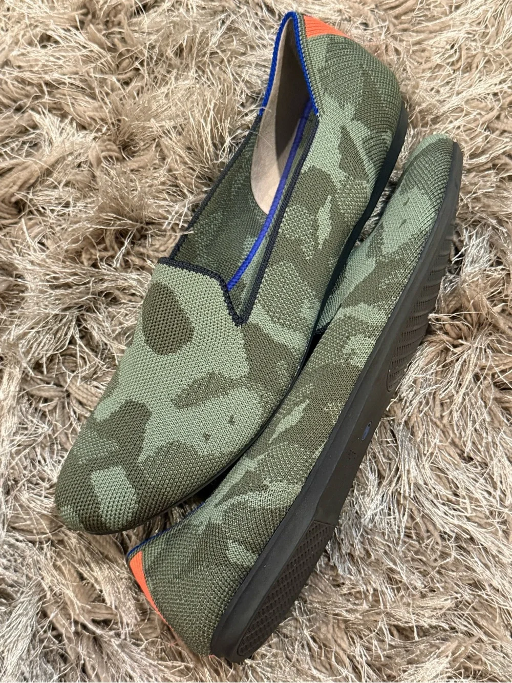 Rothy’s Olive Camo Loafers - Picture 6 of 15